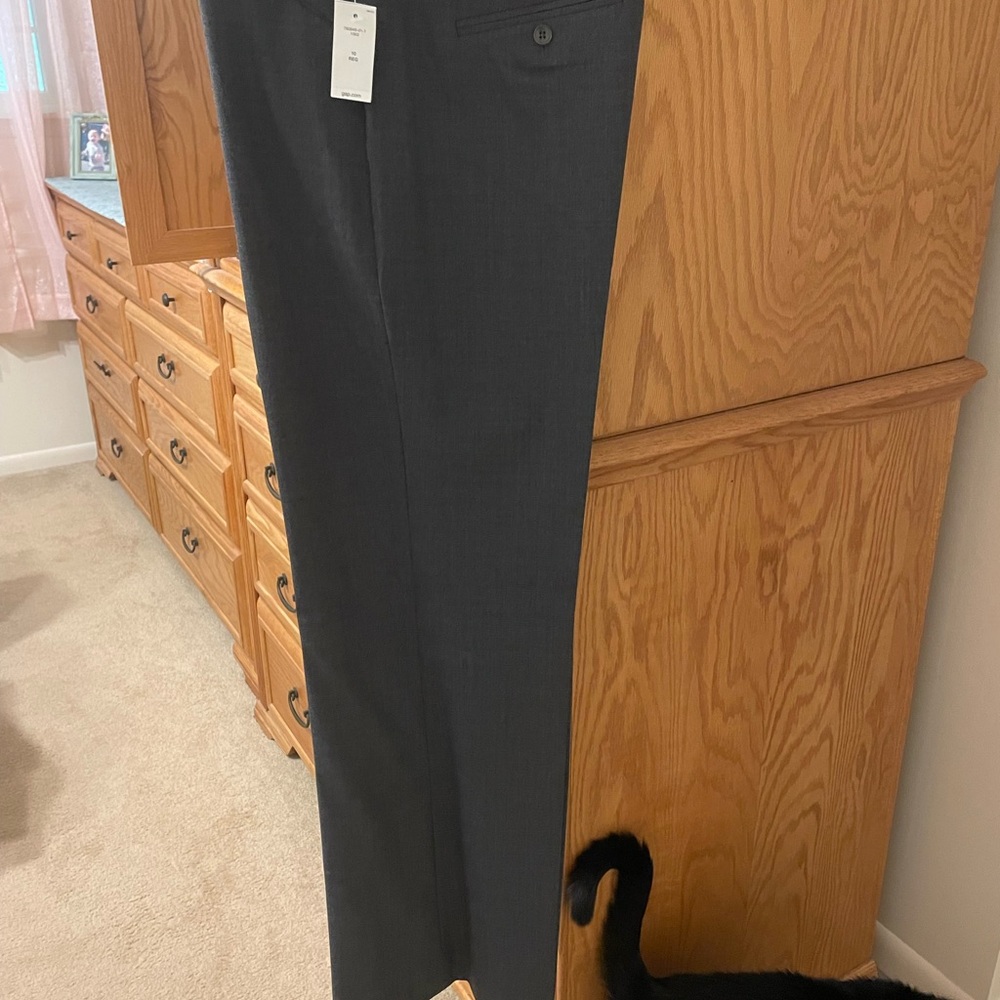 GAP Gray Straight Leg Pants